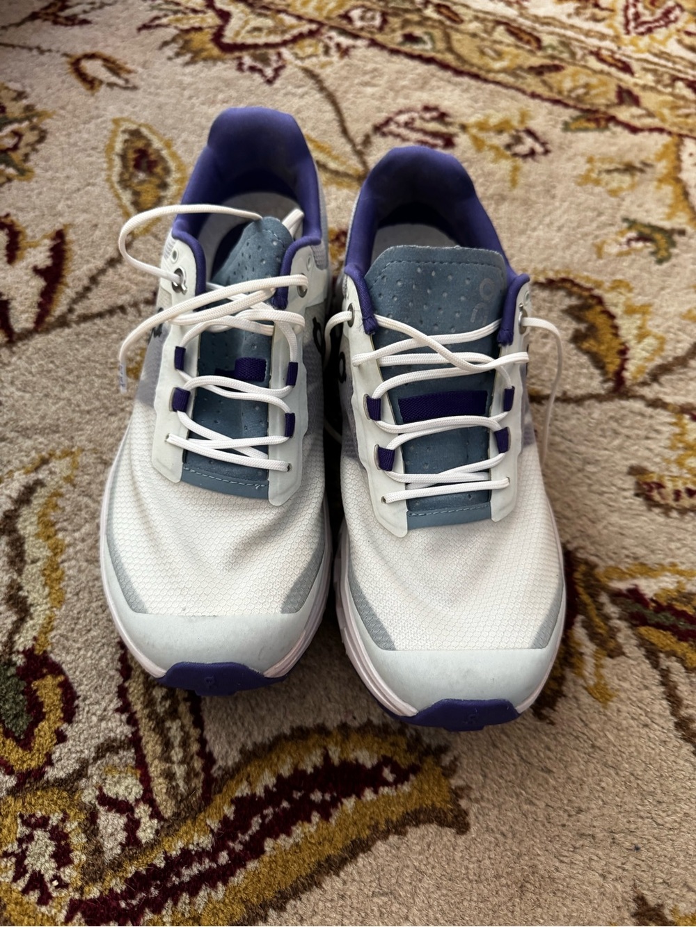 On Running Cloudvista Purple and White Women's Running Shoes